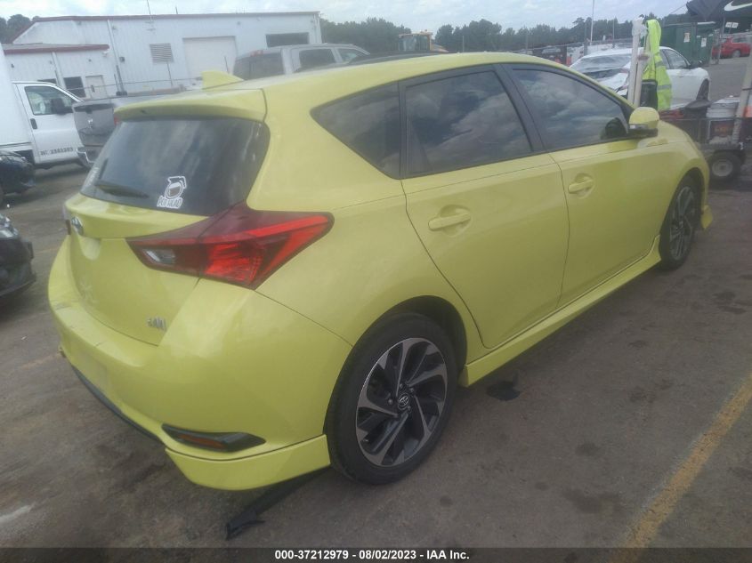 2017 TOYOTA COROLLA IM - JTNKARJE0HJ529292
