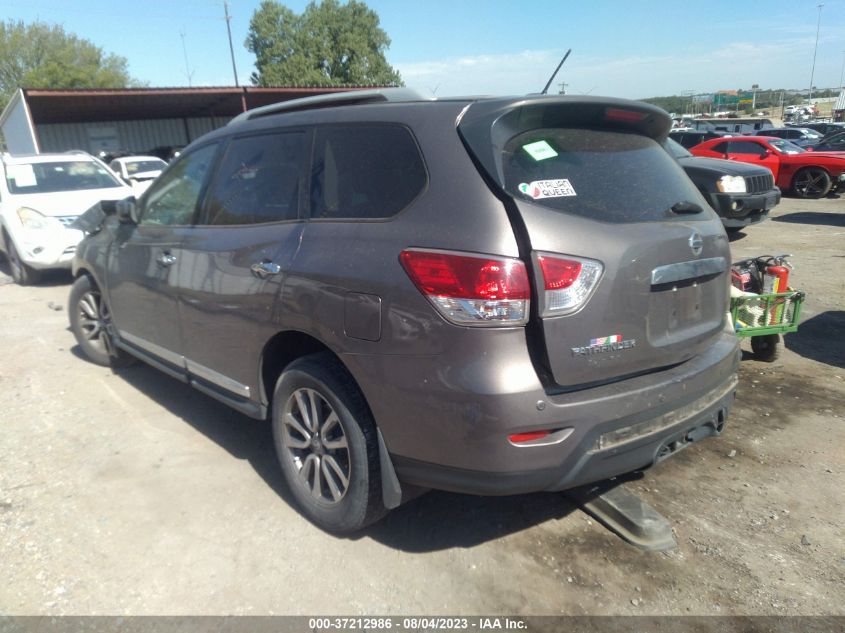 2014 NISSAN PATHFINDER SL - 5N1AR2MN9EC729773