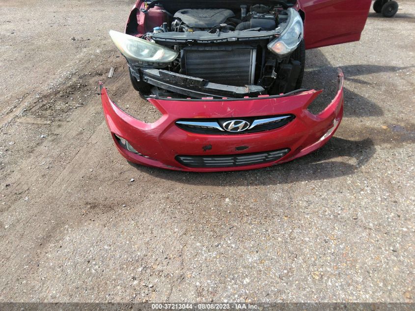 2013 HYUNDAI ACCENT GLS - KMHCU4AE1DU322756