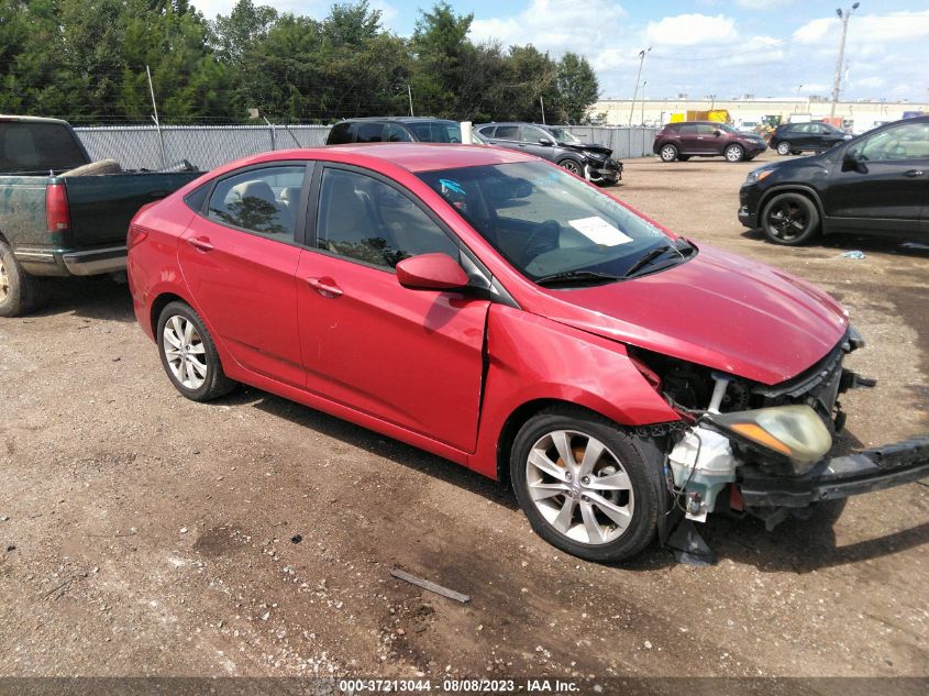 2013 HYUNDAI ACCENT GLS - KMHCU4AE1DU322756