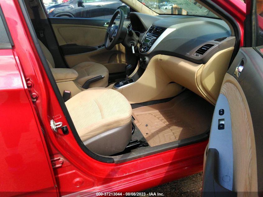 2013 HYUNDAI ACCENT GLS - KMHCU4AE1DU322756
