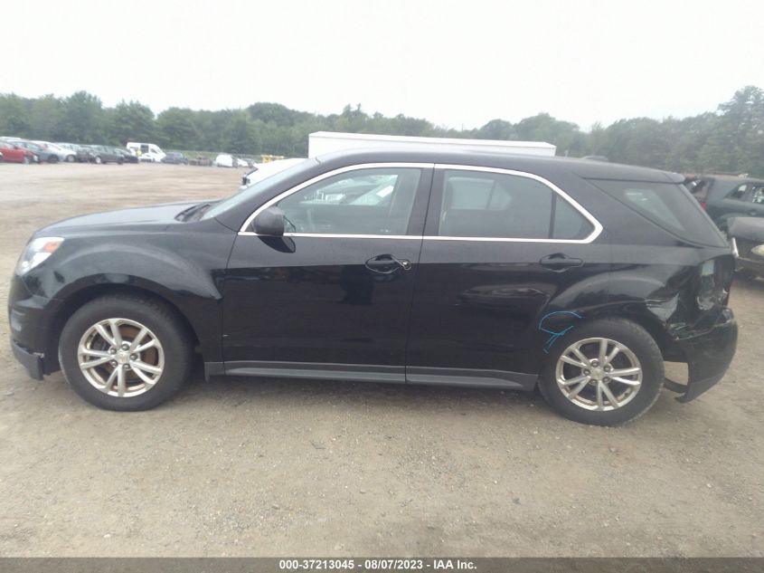 2017 CHEVROLET EQUINOX LS - 2GNFLEEK4H6332106