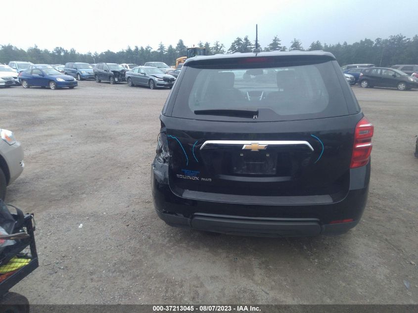 2017 CHEVROLET EQUINOX LS - 2GNFLEEK4H6332106