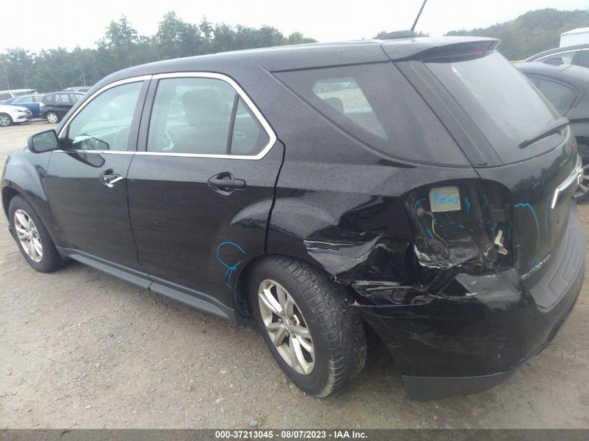 2017 CHEVROLET EQUINOX LS - 2GNFLEEK4H6332106