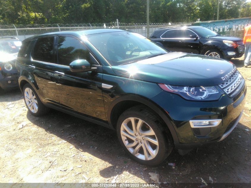 2016 LAND ROVER DISCOVERY SPORT HSE LUX - SALCT2BG0GH552998