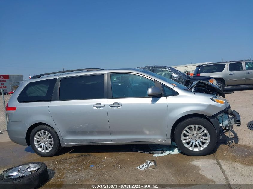2014 TOYOTA SIENNA XLE/XLE AAS/LTD - 5TDYK3DC5ES429349