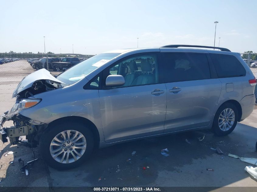 2014 TOYOTA SIENNA XLE/XLE AAS/LTD - 5TDYK3DC5ES429349