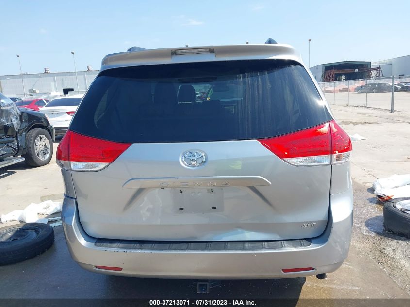 2014 TOYOTA SIENNA XLE/XLE AAS/LTD - 5TDYK3DC5ES429349