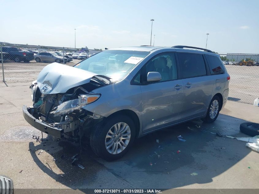 2014 TOYOTA SIENNA XLE/XLE AAS/LTD - 5TDYK3DC5ES429349