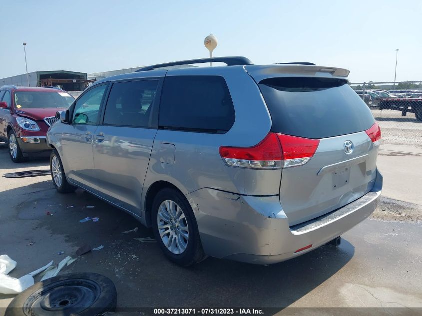 2014 TOYOTA SIENNA XLE/XLE AAS/LTD - 5TDYK3DC5ES429349