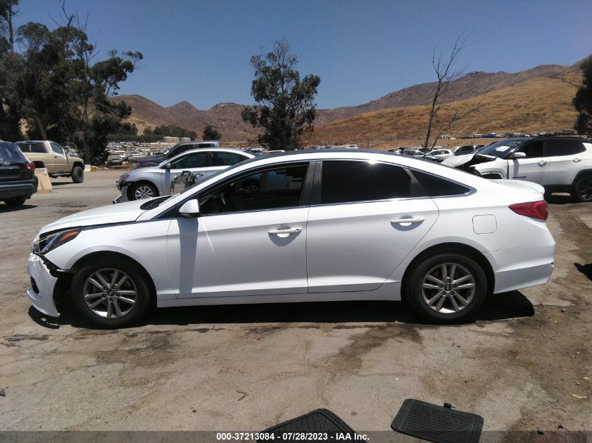 2015 HYUNDAI SONATA 2.4L SE - 5NPE24AF1FH004757