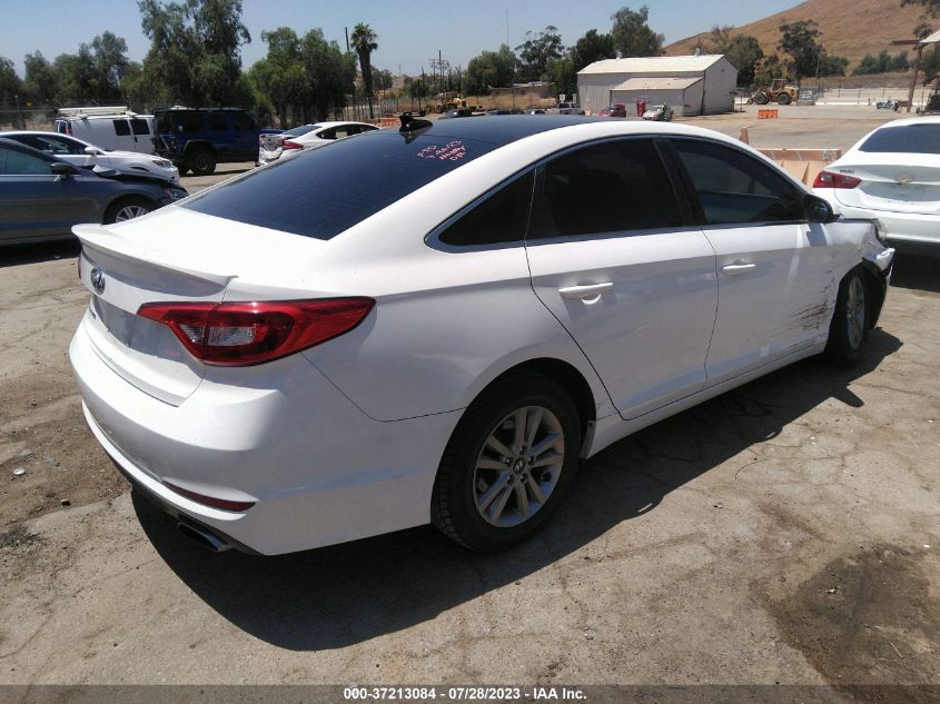 2015 HYUNDAI SONATA 2.4L SE - 5NPE24AF1FH004757