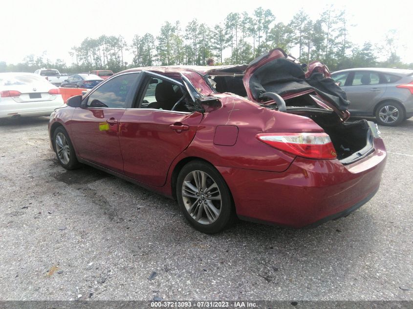 2017 TOYOTA CAMRY LE/XLE/SE/XSE - 4T1BF1FK5HU717872