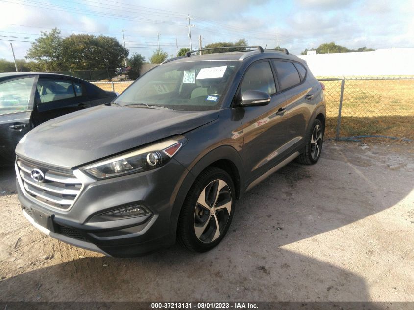 2017 HYUNDAI TUCSON LIMITED/SPORT AND ECO/SE - KM8J33A25HU274050