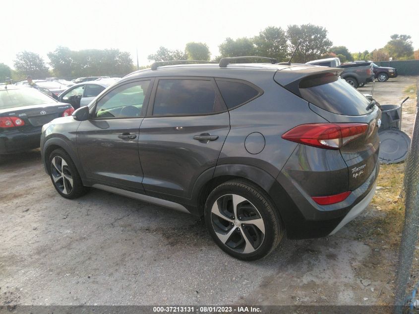 2017 HYUNDAI TUCSON LIMITED/SPORT AND ECO/SE - KM8J33A25HU274050