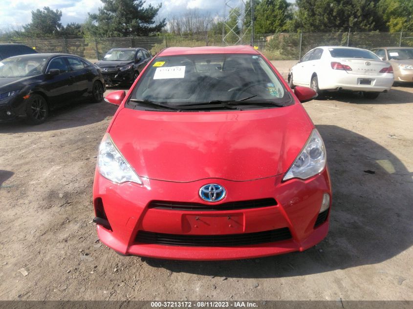 2014 TOYOTA PRIUS C ONE/THREE/TWO/FOUR - JTDKDTB37E1079643