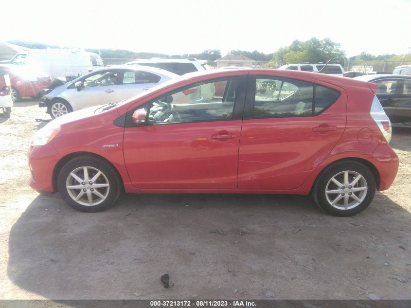 2014 TOYOTA PRIUS C ONE/THREE/TWO/FOUR - JTDKDTB37E1079643