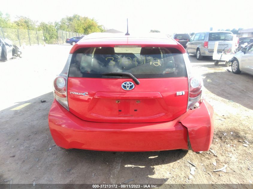 2014 TOYOTA PRIUS C ONE/THREE/TWO/FOUR - JTDKDTB37E1079643