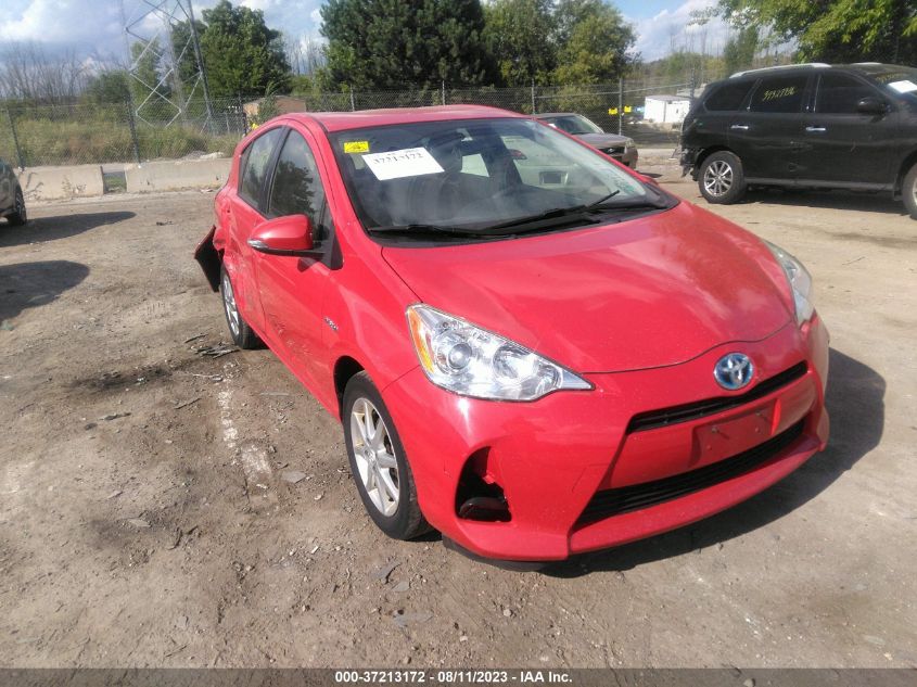 2014 TOYOTA PRIUS C ONE/THREE/TWO/FOUR - JTDKDTB37E1079643
