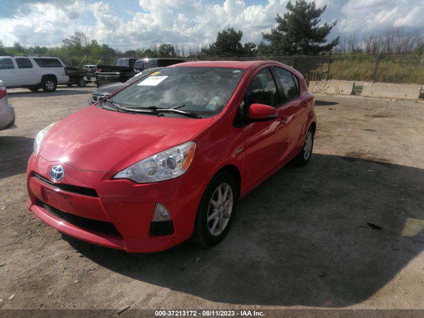 2014 TOYOTA PRIUS C ONE/THREE/TWO/FOUR - JTDKDTB37E1079643