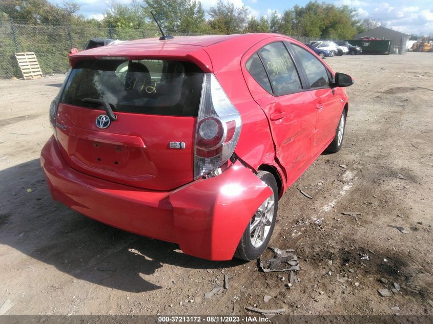 2014 TOYOTA PRIUS C ONE/THREE/TWO/FOUR - JTDKDTB37E1079643