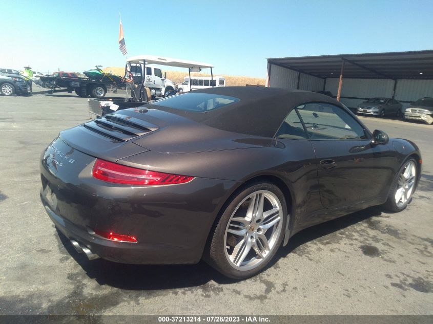 2013 PORSCHE 911 CARRERA - WP0CB2A94DS154933