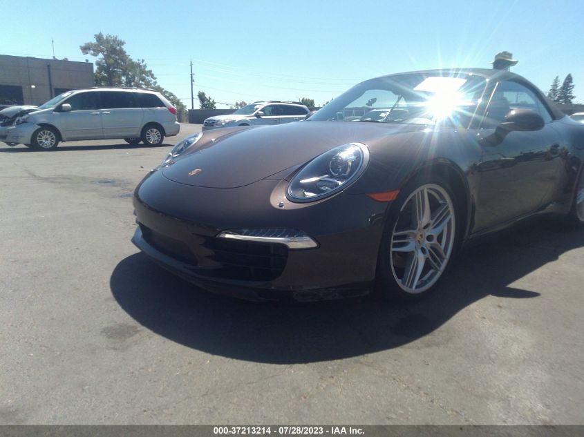 2013 PORSCHE 911 CARRERA - WP0CB2A94DS154933