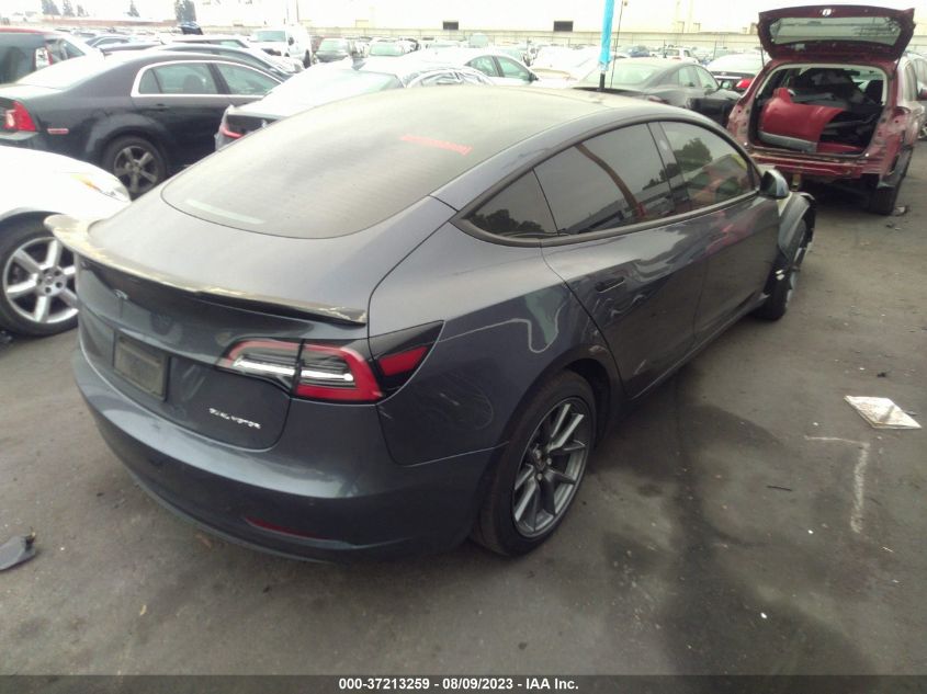 2022 TESLA MODEL 3 LONG RANGE - 5YJ3E1EB4NF158929