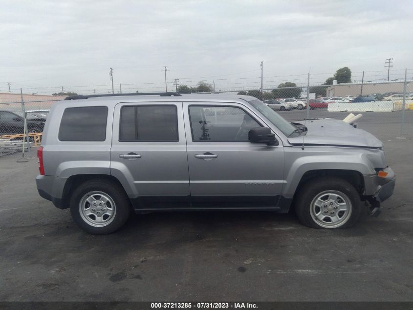 2016 JEEP PATRIOT SPORT - 1C4NJPBB7GD803787