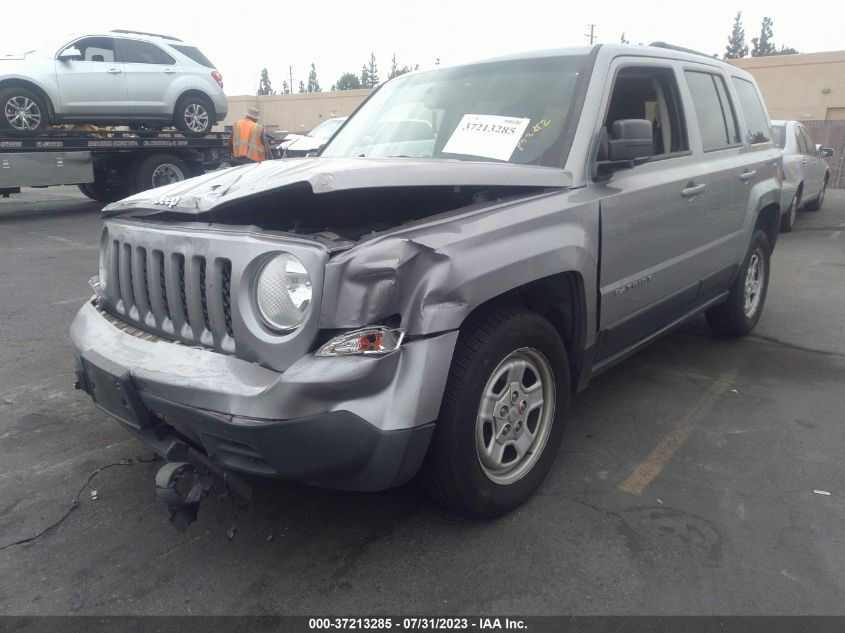2016 JEEP PATRIOT SPORT - 1C4NJPBB7GD803787