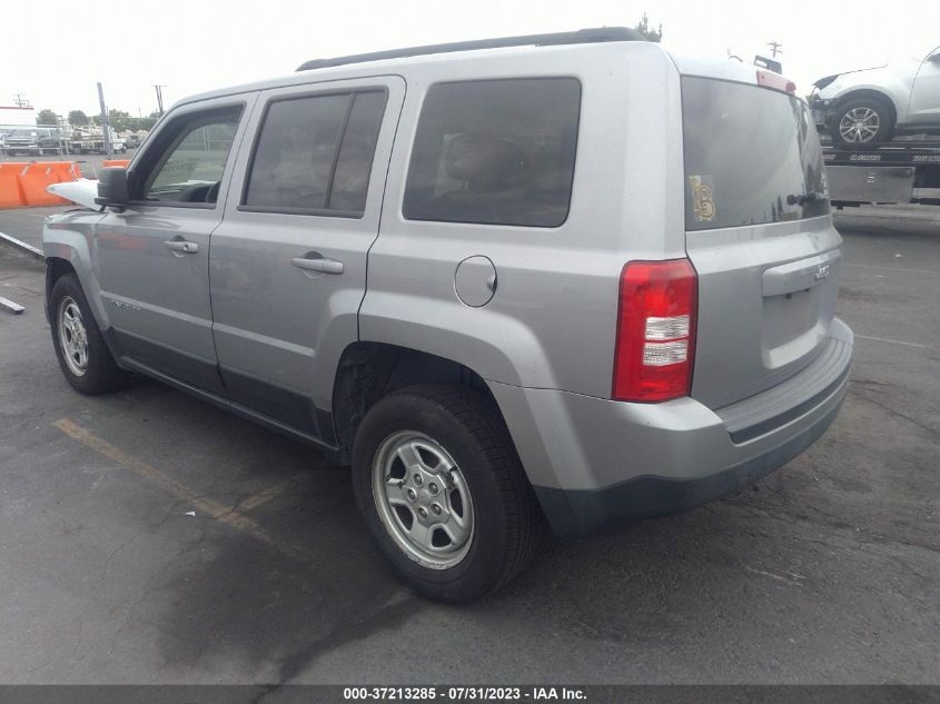 2016 JEEP PATRIOT SPORT - 1C4NJPBB7GD803787