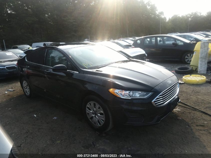 2019 FORD FUSION S - 3FA6P0G78KR229706