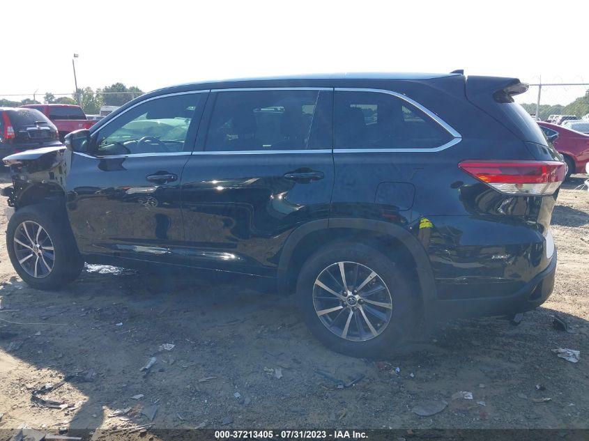 2018 TOYOTA HIGHLANDER SE/XLE - 5TDJZRFH6JS539328