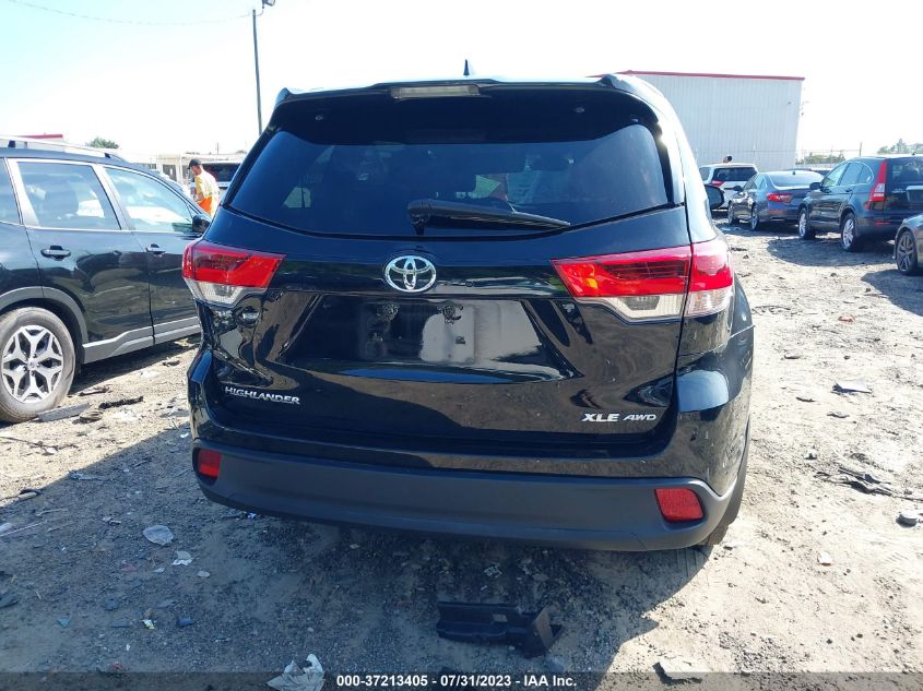 2018 TOYOTA HIGHLANDER SE/XLE - 5TDJZRFH6JS539328