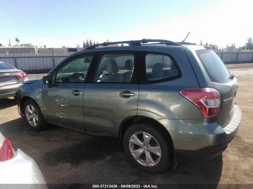 2015 SUBARU FORESTER 2.5I - JF2SJABC3FH566913