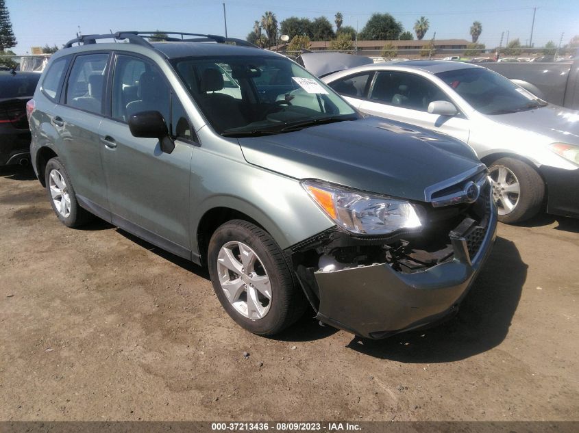 2015 SUBARU FORESTER 2.5I - JF2SJABC3FH566913