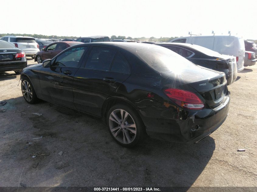 2016 MERCEDES-BENZ C-CLASS C 300 - 55SWF4KBXGU136807