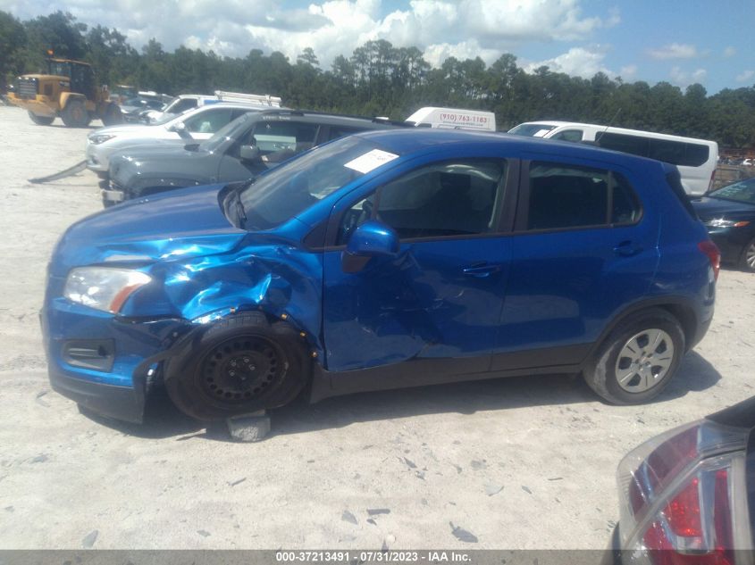 2015 CHEVROLET TRAX LS - KL7CJKSBXFB097710