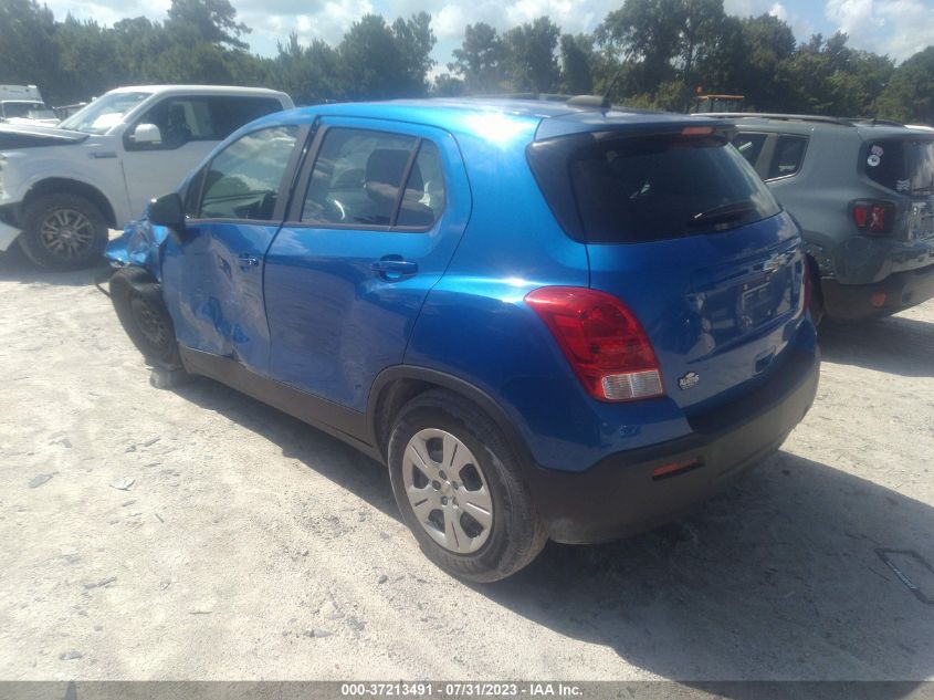 2015 CHEVROLET TRAX LS - KL7CJKSBXFB097710