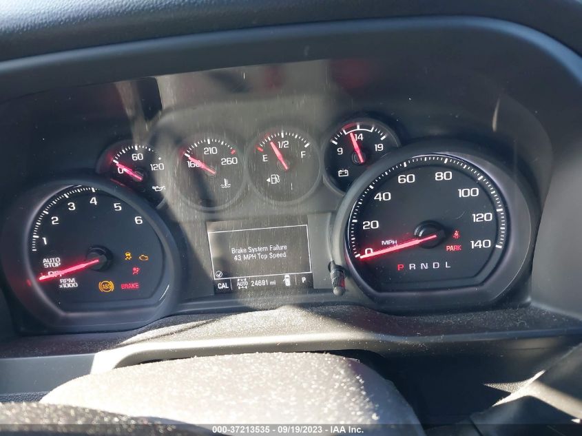 2022 CHEVROLET SILVERADO 1500 LTD CUSTOM 3GCPYBEK3NG134260