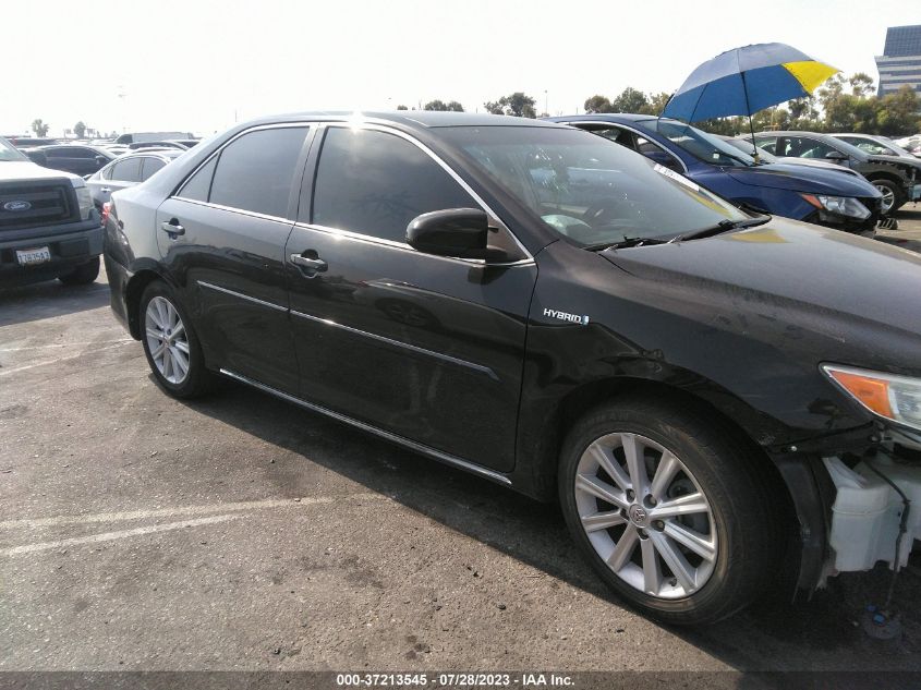 2014 TOYOTA CAMRY HYBRID LE/XLE/SE LIMITED EDITION - 4T1BD1FK9EU113761