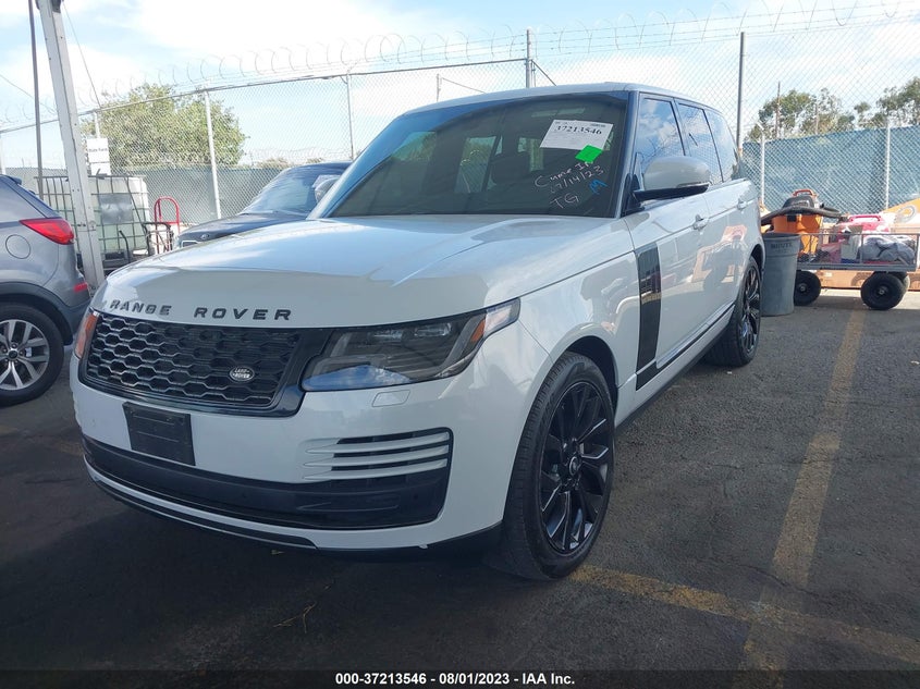 VIN SALGR2RV0KA550223 2019 LAND ROVER RANGE ROVER