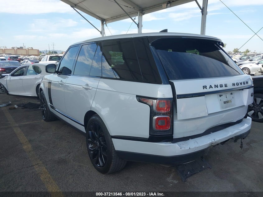 VIN SALGR2RV0KA550223 2019 LAND ROVER RANGE ROVER