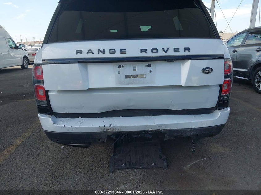 VIN SALGR2RV0KA550223 2019 LAND ROVER RANGE ROVER