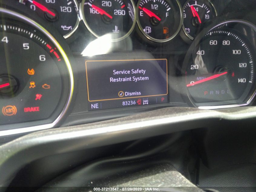 2020 CHEVROLET SILVERADO 1500 LT - 1GCRYDED6LZ124180