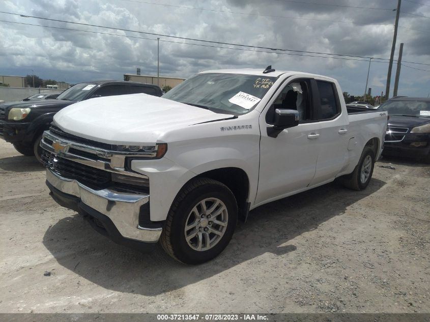 2020 CHEVROLET SILVERADO 1500 LT - 1GCRYDED6LZ124180