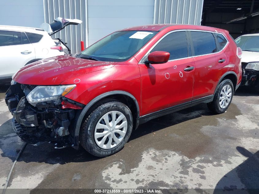 2016 NISSAN ROGUE S - KNMAT2MV9GP660245