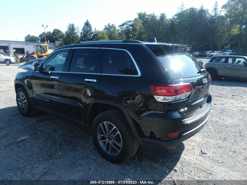 VIN 1C4RJFBG5LC292393 2020 JEEP GRAND CHEROKEE LIMITED