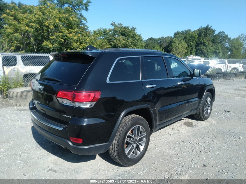 VIN 1C4RJFBG5LC292393 2020 JEEP GRAND CHEROKEE LIMITED
