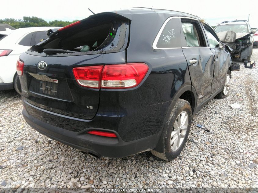 2018 KIA SORENTO LX V6 - 5XYPG4A57JG406235